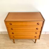 Teak chest of drawers 60s