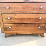 1930s Art Deco chest of drawers with 4 drawers
