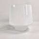 Vintage mid-century tapered glass bedside lamp or night light.
