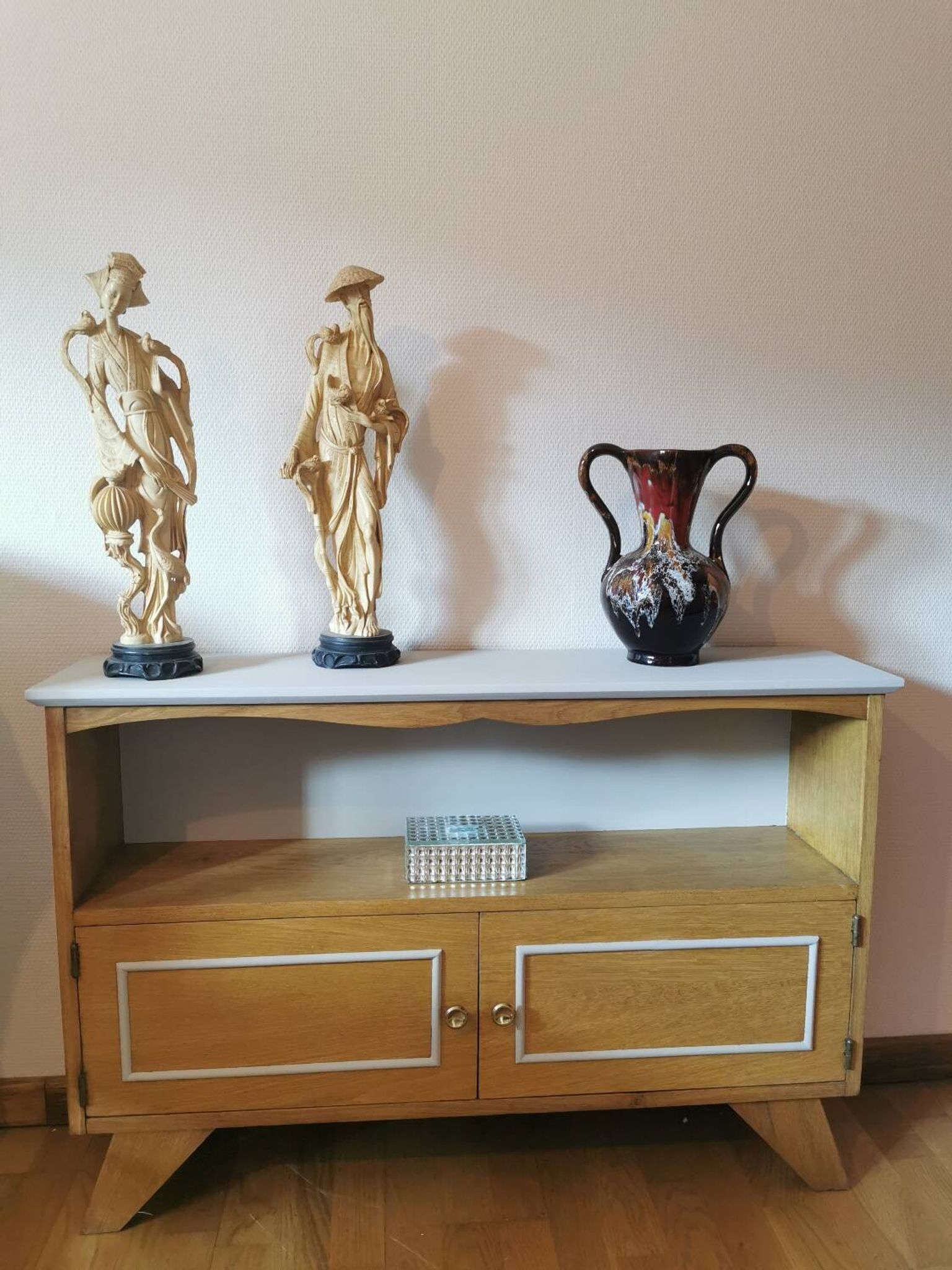 Revamped vintage sideboard