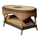 Rattan coffee table
