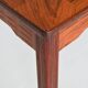Grande table basse Alberts Tibro en palissandre Danemark 1970