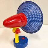 Colored adjustable wall lamp 80s