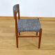 4 Chaises Scandinaves Vintage 1960 Édition Glostrup