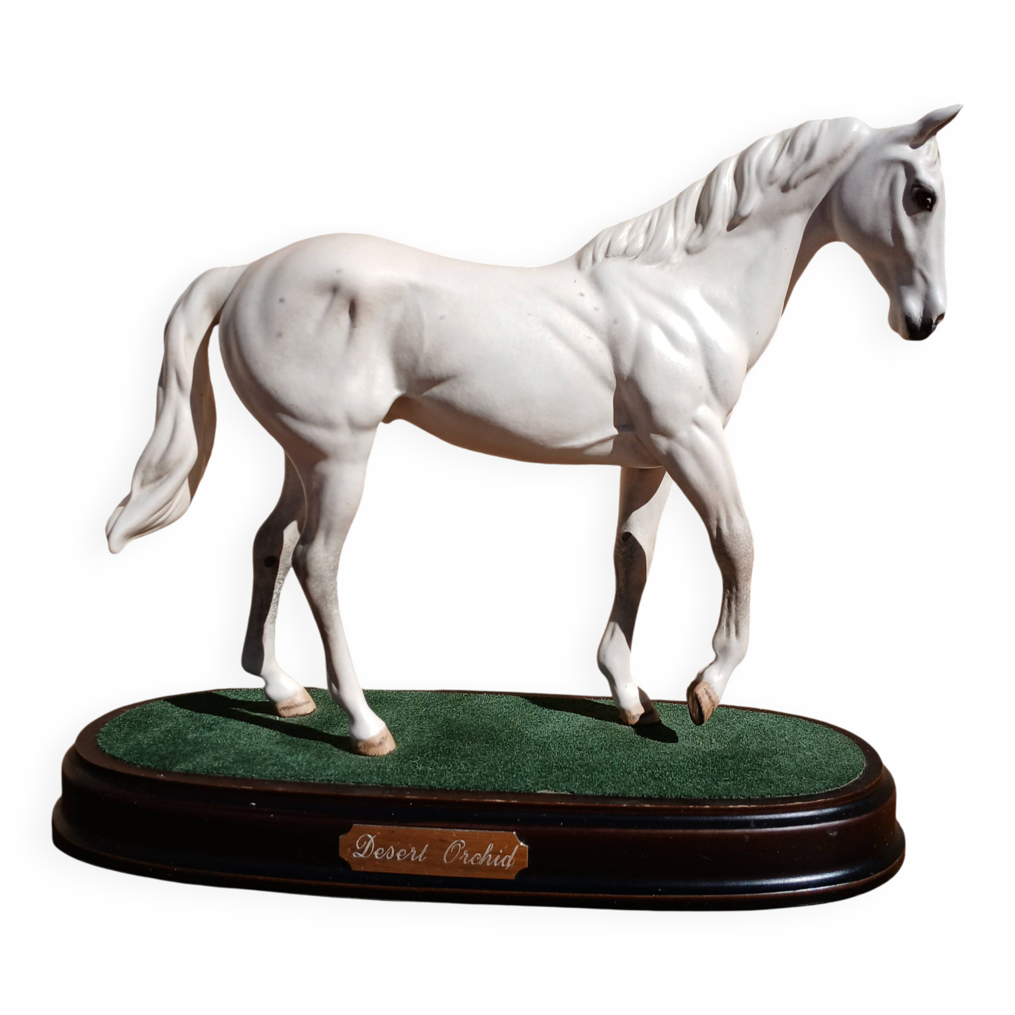 Figurine Cheval Beswick "Desert Orchid" Vintage