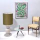 Engraved Ceramic Table Lamp "Siviglia" by Aldo Londi for Bitossi, Italy