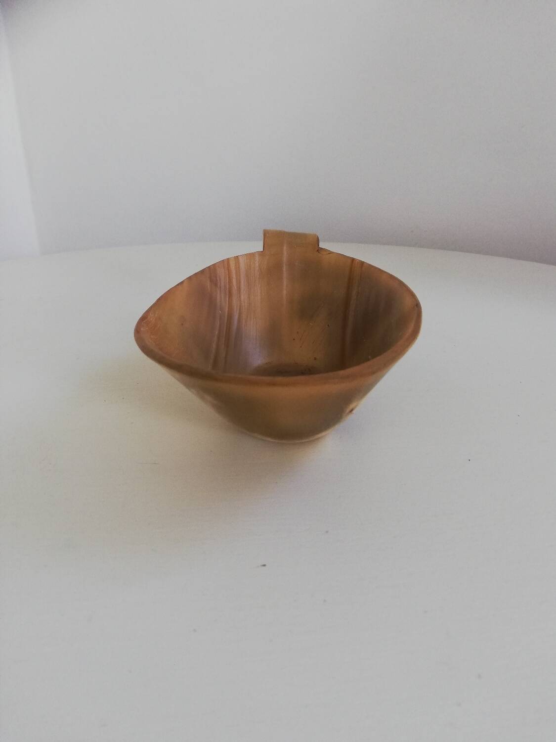 Natural horn bowl/empty-pocket