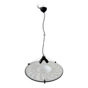 Grand lampadaire en verre