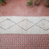 Beni ourain carpet 300 x 98 cm