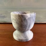Matte marble egg cup