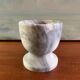 Matte marble egg cup