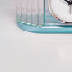 Table Clock by Omodomo in Crystal. Made in Italy1970