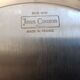 Plateau en inox Jean Couzon