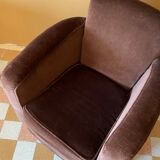 Brown armchair