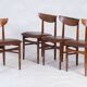 Dining Room Furniture in Rosewood by Skovby, Denmark, 1960s, Set of 4