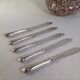 5 butter knives in silver metal Mappin & Webb