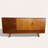 Teak and rosewood enfilade "Jules Perrenoud"