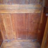 Walnut restoration cabinet