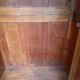 Walnut restoration cabinet