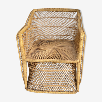 Fauteuil en rotin