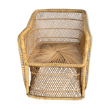 Rattan armchair