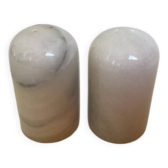 Marble salt and pepper