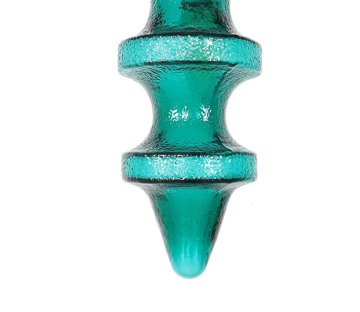 Stalactite green glass pendant lamp by Nanny Still for Raak, 1960s