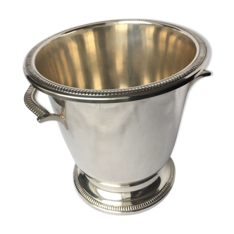 Saint medard metal champagne bucket silver 1930