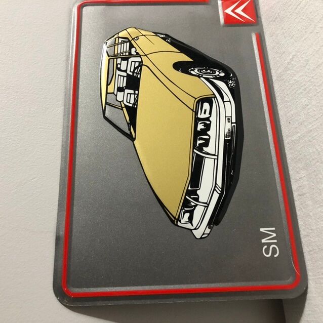 Advertising plaque "Citroon SM"