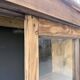 Enfilade meuble de métier XXL portes vitrées