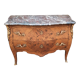 Louis XV style chest of drawers stamped "Gouffe"