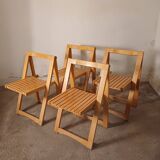 Chaises en bois pliantes design