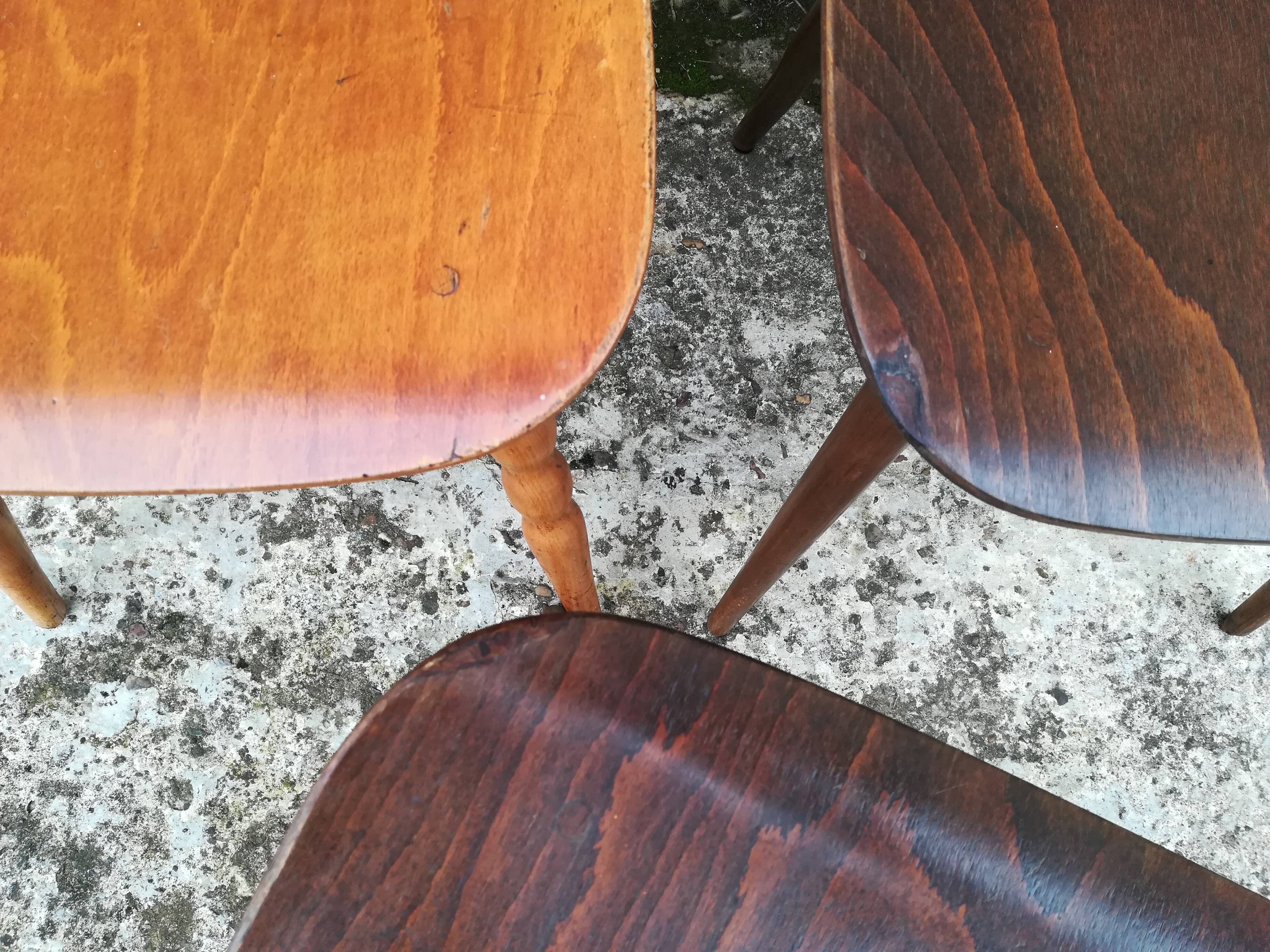 Set of 8 bistro chairs