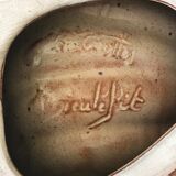 Empty ashtray pocket dieulefit vintage years 60