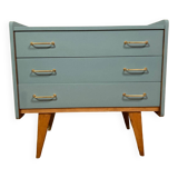 Vintage compass foot chest of drawers