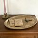 Old plate brass