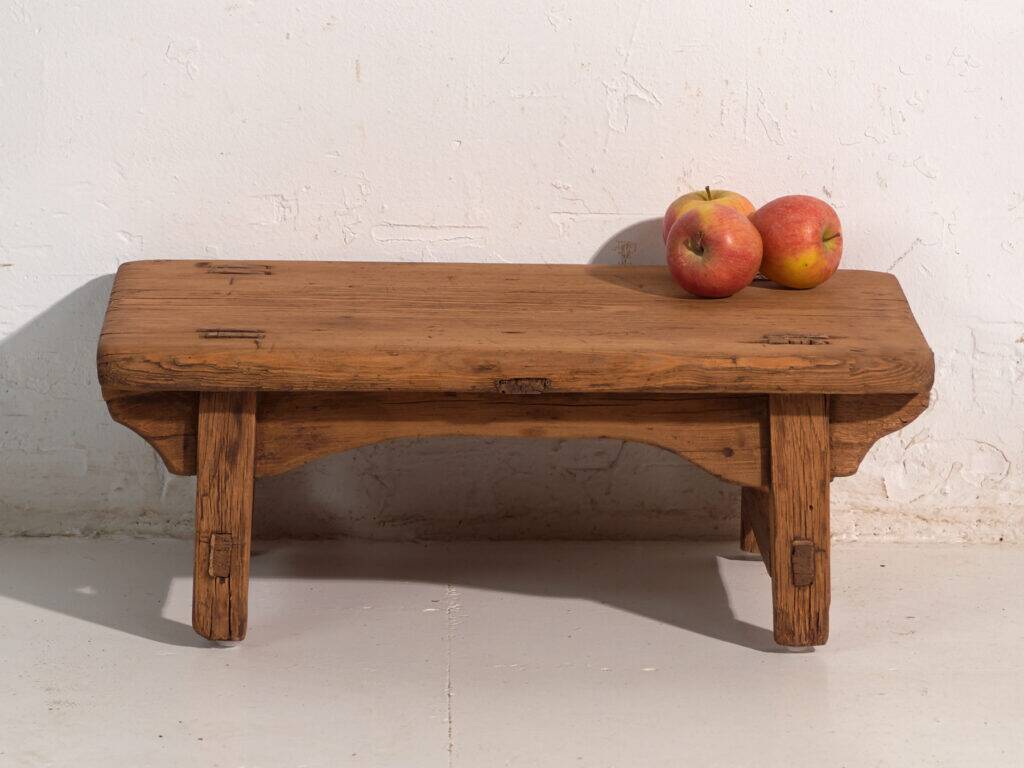 Antique pine coffee table – China, circa 1890