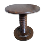 Side table, guéridon by Charles Dudouyt, 1940s-1950s.