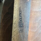 Pair of bistro chairs "rustic" model of baumann called "ant"