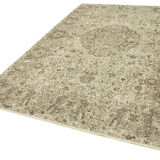 Handmade Decorative Oriental Beige Rug 203 cm x 310 cm