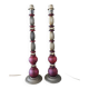 Pair of vintage lamp bases by Julie Prisca