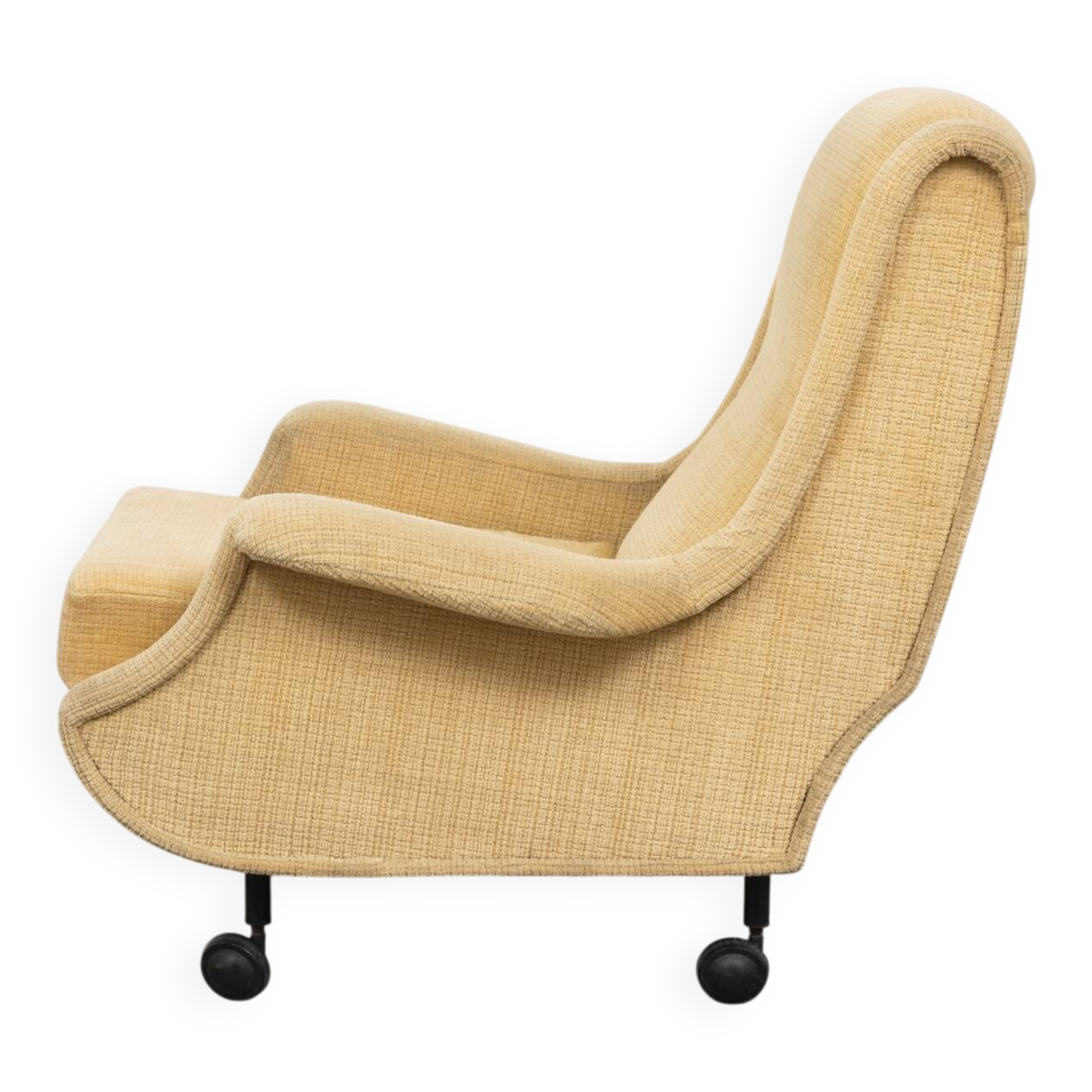 Marco Zanuso “Regent” armchair with wheels, Arflex, 1960s