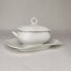 19th century Limoges Pouyat porcelain gravy boat