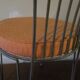 Chaise de jardin en fonte du début du 20e siècle