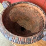 Pair of cast iron planters