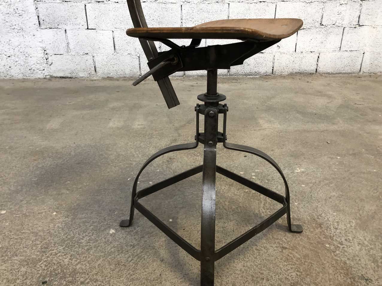 S Bennett 1940 vintage Workshop Chair