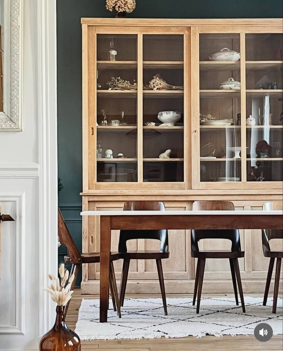 Table de repas vintage