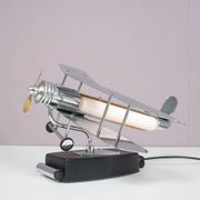 1950s Biplane table lamp from the USA