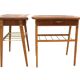 Set de 2 tables chevet en teck, Suède, 1960