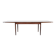 Niels Otto Moller large extendable dining table in rosewood Denmark 1960